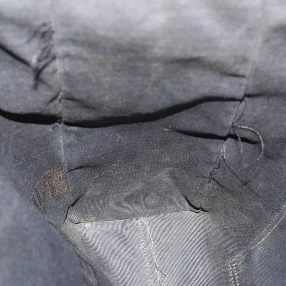 FENDI Tragetasche Nylon Schwarz Silber Original ep11611