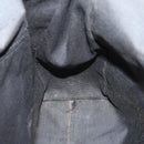 FENDI Tote Bag Nylon Black Silver Auth ep11611-19