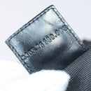 FENDI Tragetasche Nylon Schwarz Silber Original ep11611-12