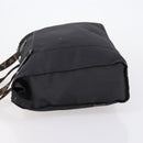 FENDI Tragetasche Nylon Schwarz Silber Original ep11611-4