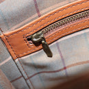 Burberrys Shoulder Bag Leather Gold Brown Auth ep11612-23