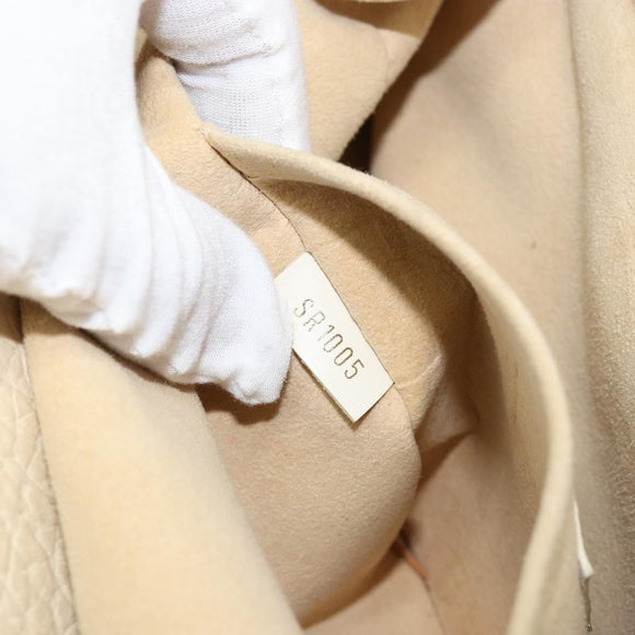 LOUIS VUITTON Monogram Mini Lin Trapeze GM Hand Bag Rose M40064 LV Auth ep11620