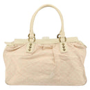 LOUIS VUITTON Monogram Mini Lin Trapeze GM Hand Bag Rose M40064 LV Auth ep11620-2