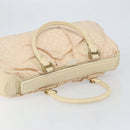 LOUIS VUITTON Monogram Mini Lin Trapeze GM Hand Bag Rose M40064 LV Auth ep11620-6