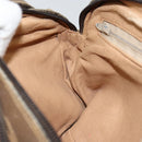 GUCCI GG Plus Supreme Shoulder Bag PVC Beige Gold Auth ep11624-21