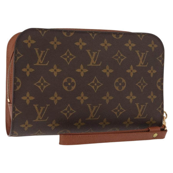 LOUIS VUITTON Monogram Orsay Clutch Bag M51790 LV Auth ep11629