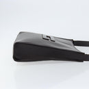 GUCCI Shoulder Bag Leather Brown Silver Auth ep11636-3