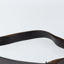 GUCCI Shoulder Bag Leather Brown Silver Auth ep11636-14