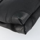 GUCCI Shoulder Bag Leather Black Gold 49 007 5548 Auth ep11639-16