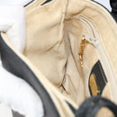 GUCCI Shoulder Bag Leather Black Gold 49 007 5548 Auth ep11639-20