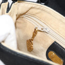 GUCCI Shoulder Bag Leather Black Gold 49 007 5548 Auth ep11639-21