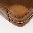 LOUIS VUITTON Monogram Vernis Van Damme Hand Bag Bronze M91125 LV Auth ep11640-14