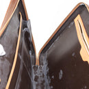 LOUIS VUITTON Monogram Vernis Van Damme Hand Bag Bronze M91125 LV Auth ep11640-20