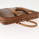 LOUIS VUITTON Monogram Vernis Van Damme Hand Bag Bronze M91125 LV Auth ep11640-6