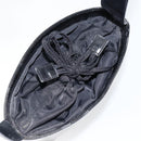 CELINE Shoulder Bag Enamel Black Gold Auth ep11645-6