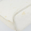 GUCCI Micro GG Supreme Shoulder Bag PVC White Gold 007 115 1095 Auth ep11655-11