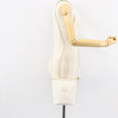 GUCCI Micro GG Supreme Shoulder Bag PVC White Gold 007 115 1095 Auth ep11655-22