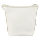 GUCCI Micro GG Supreme Shoulder Bag PVC White Gold 007 115 1095 Auth ep11655-3