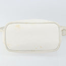 GUCCI Micro GG Supreme Shoulder Bag PVC White Gold 007 115 1095 Auth ep11655-9