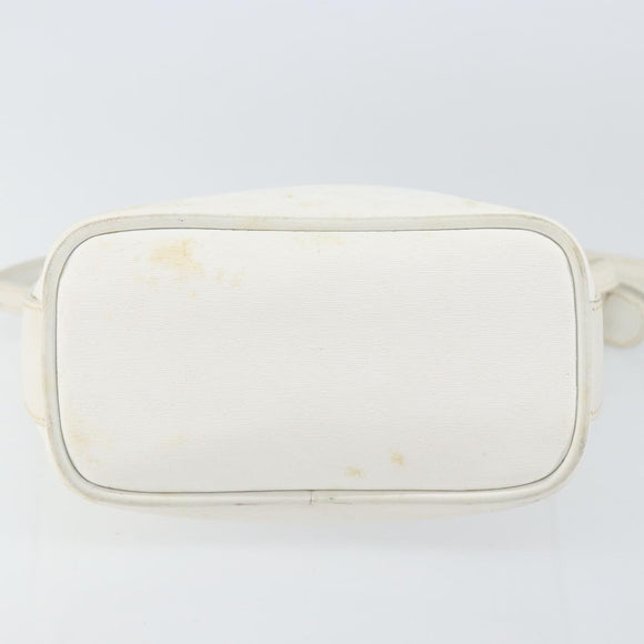 GUCCI Micro GG Supreme Shoulder Bag PVC White Gold 007 115 1095 Auth ep11655