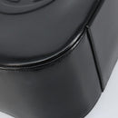 GUCCI Shoulder Bag Enamel Black Silver 001 1274 1703 Auth ep11656-11