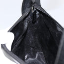 GUCCI Shoulder Bag Enamel Black Silver 001 1274 1703 Auth ep11656-19