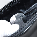 GUCCI Shoulder Bag Enamel Black Silver 001 1274 1703 Auth ep11656-21