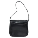 GUCCI Shoulder Bag Enamel Black Silver 001 1274 1703 Auth ep11656-3