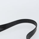 GUCCI Shoulder Bag Enamel Black Silver 001 1274 1703 Auth ep11656-14