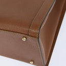 GUCCI Bamboo Hand Bag Leather Brown Gold 002 1186 0260 Auth ep11657-14