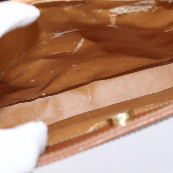 GUCCI Bamboo Hand Bag Leather Brown Gold 002 1186 0260 Auth ep11657