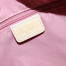 Christian Dior Trotter Canvas Hand Bag PVC Pink Auth ep11661-17