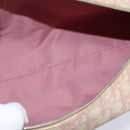 Christian Dior Trotter Canvas Hand Bag PVC Pink Auth ep11661-10