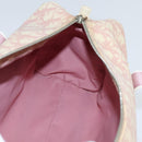 Christian Dior Trotter Canvas Hand Bag PVC Pink Auth ep11661-18