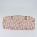 Christian Dior Trotter Canvas Hand Bag PVC Pink Auth ep11661-5