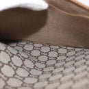 GUCCI GG Plus Supreme Web Sherry Line Tote Bag PVC Beige Gold Auth ep11665-11