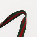 GUCCI GG Plus Supreme Web Sherry Line Tote Bag PVC Beige Gold Auth ep11665-8