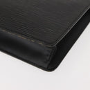 LOUIS VUITTON Epi Pochette Homme Clutch Bag Black Noir M52522 LV Auth ep11666-9