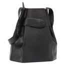 LOUIS VUITTON Epi Sac Depaule PM Shoulder Bag Black M80157 LV Auth ep11675-1