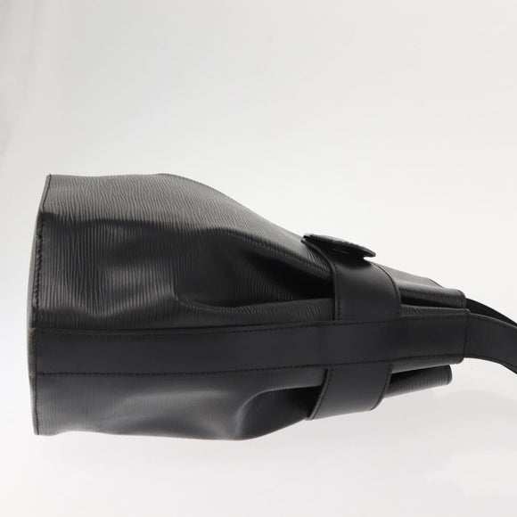 LOUIS VUITTON Epi Sac Depaule PM Shoulder Bag Black M80157 LV Auth ep11675