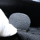 GUCCI Bamboo Hand Bag Leather Black Gold 000 1046 0290 Auth ep11684-12