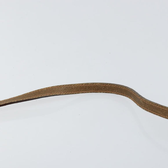 GUCCI GG Supreme Web Sherry Line Bag PVC Beige Gold 904 02 070 Auth ep11689