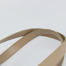 CHANEL New Travel Line Tote Bag Nylon Beige Gold CC Auth ep11691-8