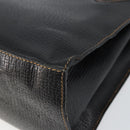 LOEWE Tote Bag Leather Black Gold Auth ep11694-15