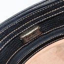 LOEWE Tote Bag Leather Black Gold Auth ep11694-17