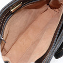 LOEWE Tote Bag Leather Black Gold Auth ep11694-12