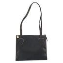 LOEWE Tote Bag Leather Black Gold Auth ep11694-13