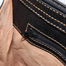 LOEWE Tote Bag Leather Black Gold Auth ep11694-20