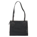 LOEWE Tote Bag Leather Black Gold Auth ep11694-2