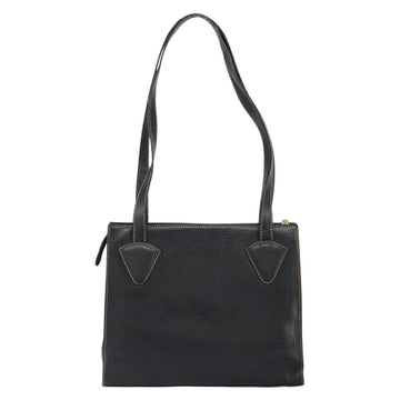 LOEWE Tote Bag Leather Black Gold Auth ep11694 - 0